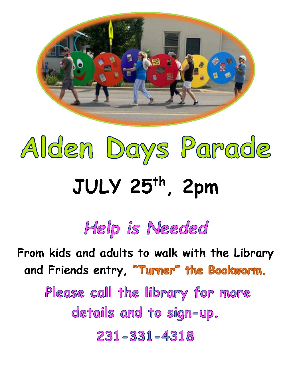 Alden Days Parade Alden Days Parade 2026