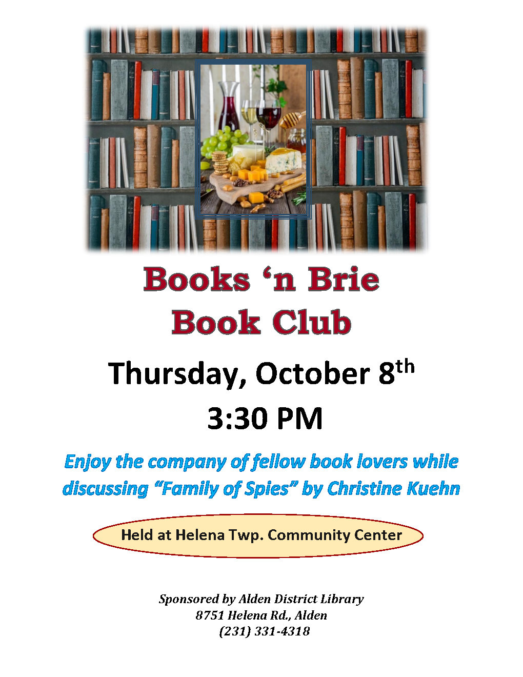 Books n Brie 10-2026