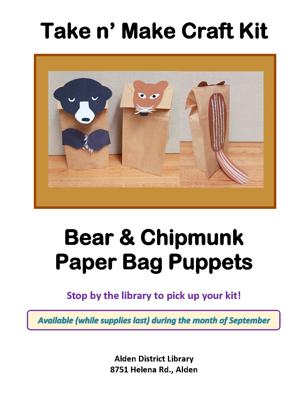 Take n' Make Craft -Assorted Craft Kits Take n Make Craft 9-2026